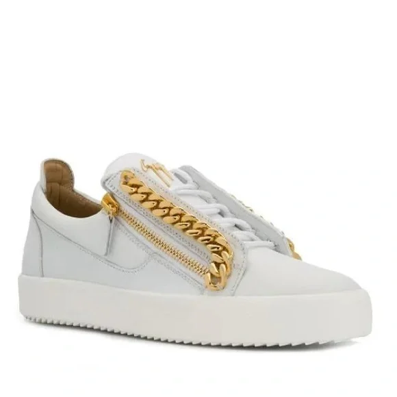 New Giuseppe Zanotti Frankie Chain Sneakers - Picture 2 of 9